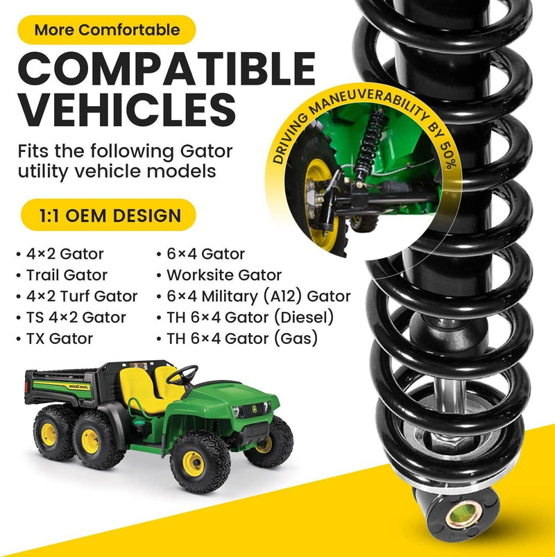 DURAFORCE AM130448 Front Shock Absorber For John Deere Gator TX TH TS Diesel 4x2 6x4 Works