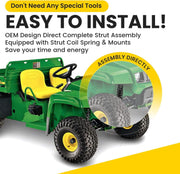 DURAFORCE AM130448 Front Shock Absorber For John Deere Gator TX TH TS Diesel 4x2 6x4 Works