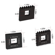 DURAFORCE 3Pcs Metric Thread Chaser Die Set For Dies Restore Threads with OTC Tool 202817