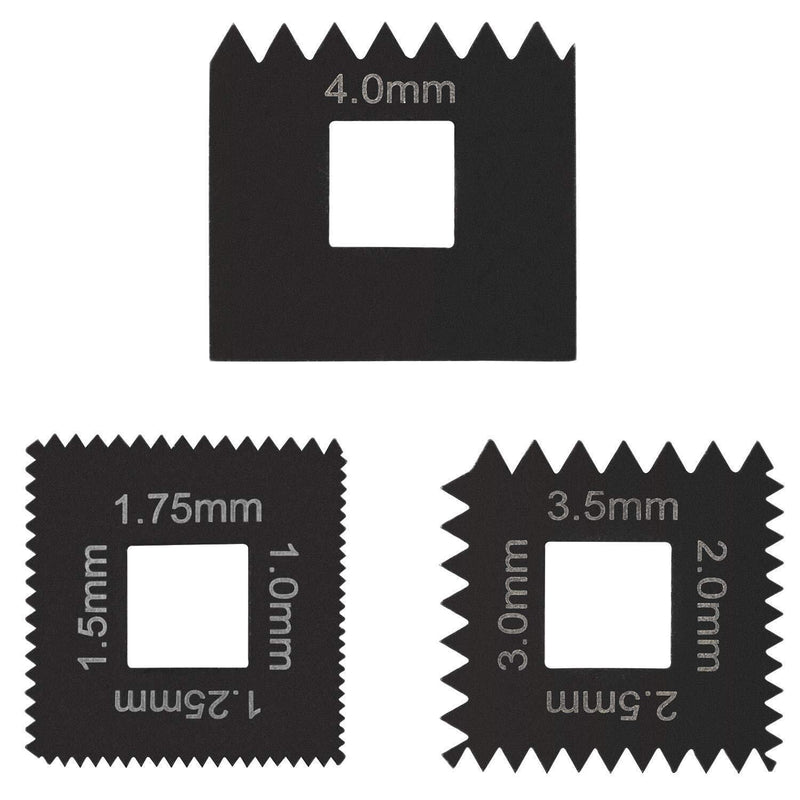 DURAFORCE 3Pcs Metric Thread Chaser Die Set For Dies Restore Threads with OTC Tool 202817