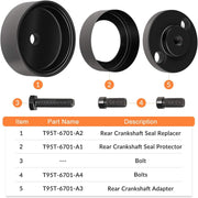 DURAFORCE 7834 Rear Crankshaft Seal Installer Tool for Ford Ranger & Explorer w/ 4.0L V6