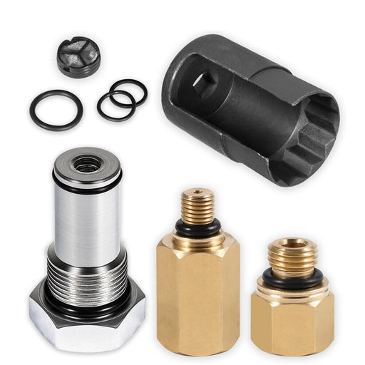 DURAFORCE For 6.0L Ford IPR Valve Removal Socket & Oil Rail Adapters and Test Fitting Tool