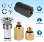 DURAFORCE For 6.0L Ford IPR Valve Removal Socket & Oil Rail Adapters and Test Fitting Tool
