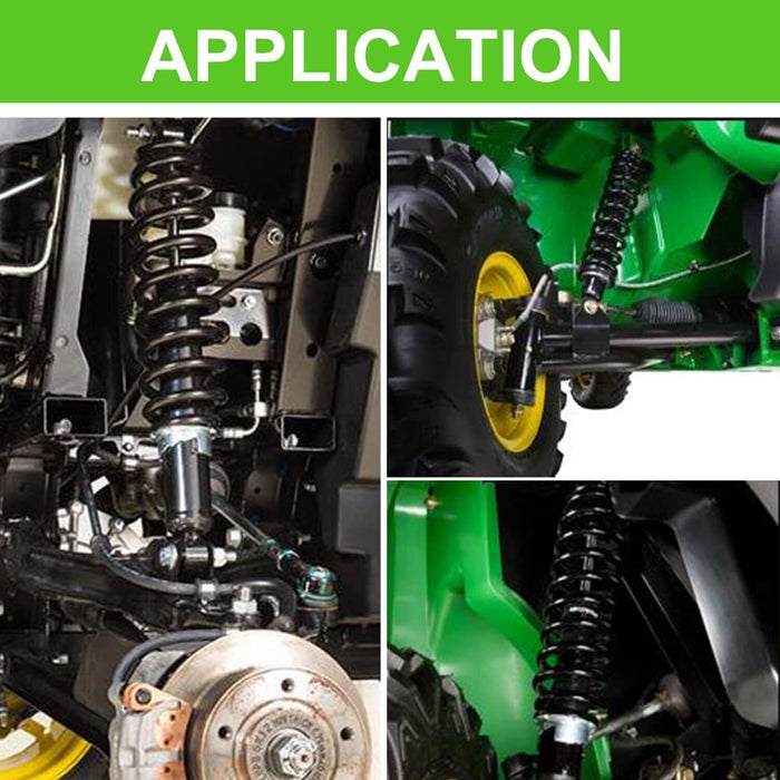 DURAFORCE 2Pcs Front shock absorbers for John Deere 4X2, 6X4, TH, TS. TX Gators AM130448