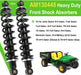 DURAFORCE 2Pcs Front shock absorbers for John Deere 4X2, 6X4, TH, TS. TX Gators AM130448