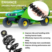 DURAFORCE 2Pcs Front shock absorbers for John Deere 4X2, 6X4, TH, TS. TX Gators AM130448