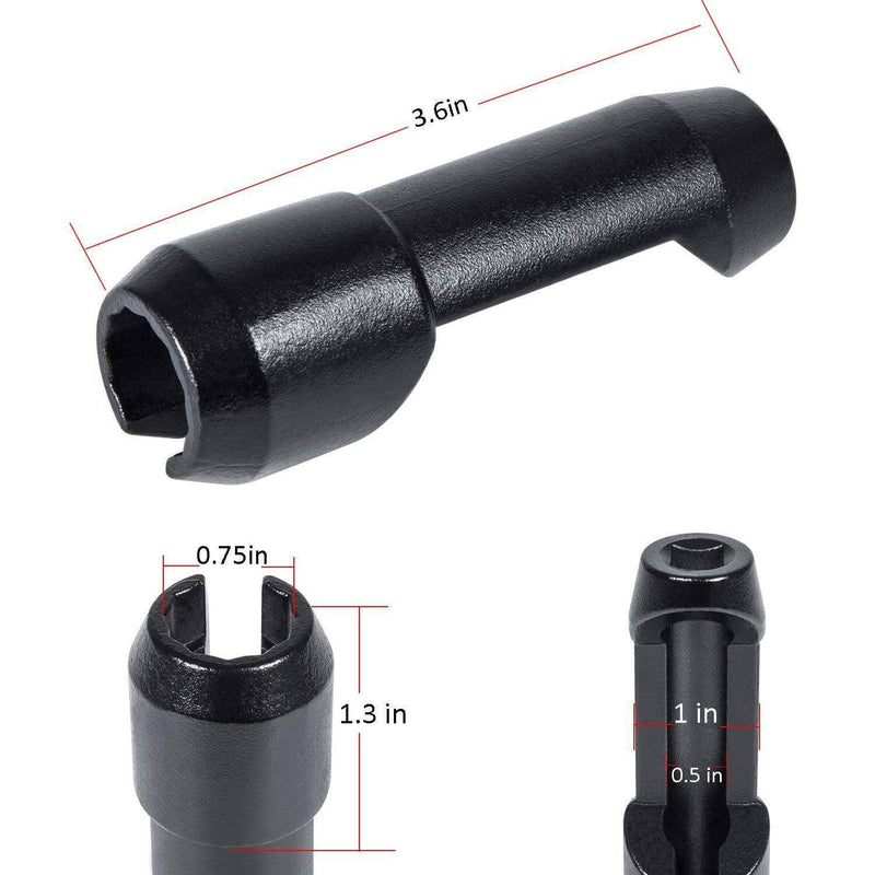 Fuel Injector Line Socket Set 12 Point Flare Nut For 6.7 Ford Powerstr ...