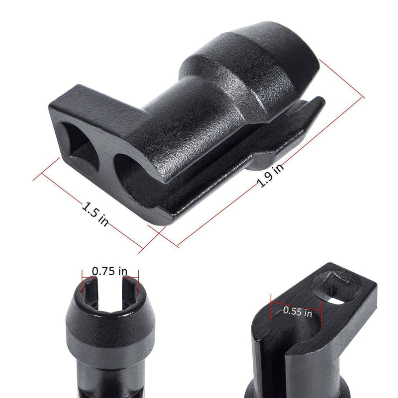 Fuel Injector Line Socket Set 12 Point Flare Nut For 6.7 Ford Powerstr ...