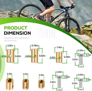 DURAFORCE 03336 Cable Stop Assortment, 24 Pack Universal Fit