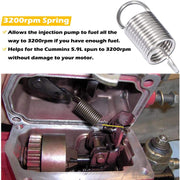 DURAFORCE Pump Fuel Pin & 3200 RPM Governor Spring Kit for 1988-1993 Dodge Cummins 5.9L VE