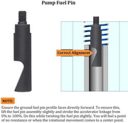 DURAFORCE Pump Fuel Pin & 3200 RPM Governor Spring Kit for 1988-1993 Dodge Cummins 5.9L VE