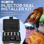 DURAFORCE 34720 Injector Seal Installer Kit For Many Ford, GM & Subaru Engines (8Pcs/set)