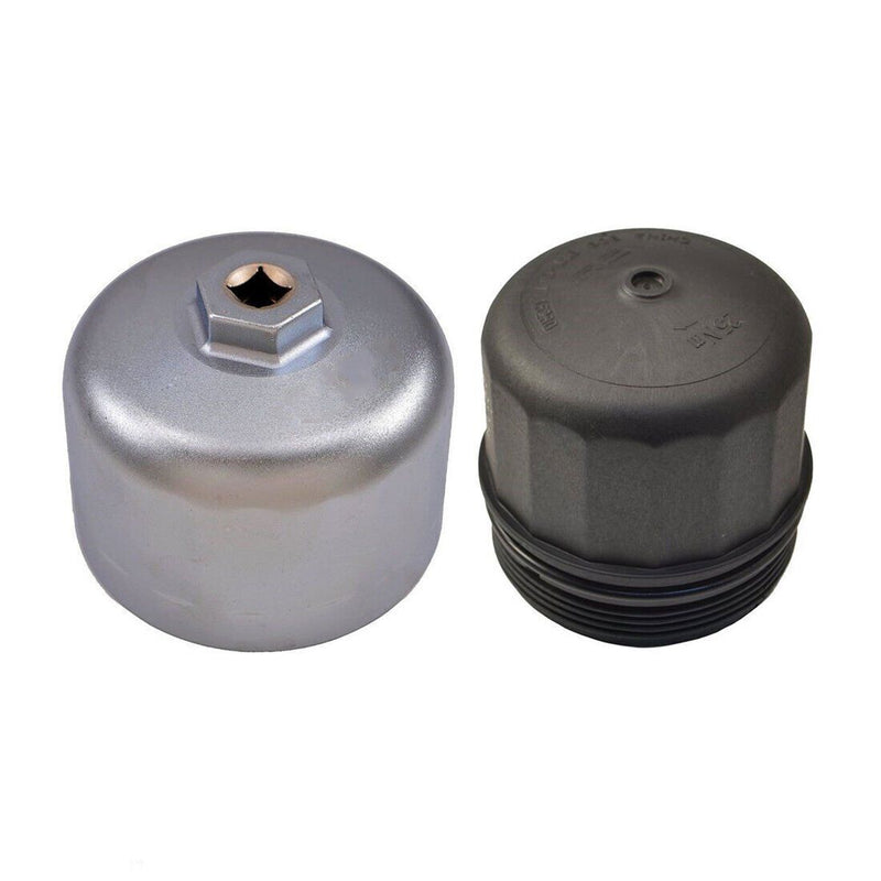 DURAFORCE Oil Filter Wrench for 86mm Cartridge Style Filter Housing Caps For BMW & Volvo