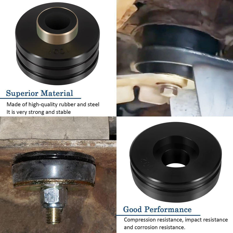 DURAFORCE 9.4102G Body Mounting Bushing Kit Universal Mount w/ Mounts & Washers & Bushings