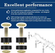 DURAFORCE 9.4102G Body Mounting Bushing Kit Universal Mount w/ Mounts & Washers & Bushings