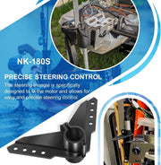 DURAFORCE Kayak Steering Accessories:Newport NK-180S Trolling Motor Steering Triangle Brac