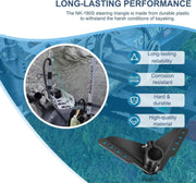 DURAFORCE Kayak Steering Accessories:Newport NK-180S Trolling Motor Steering Triangle Brac