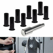 DURAFORCE Door Bushing Removal Tool & Hinge Liners for Jeep Wrangler JK JKU JL 2007-2020