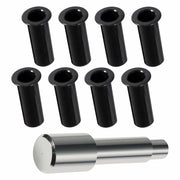 DURAFORCE Door Bushing Removal Tool & Hinge Liners for Jeep Wrangler JK JKU JL 2007-2020