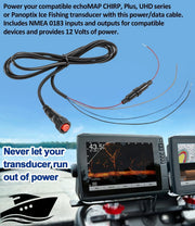 DURAFORCE 010-12445-00 Power Data Cable for Garmin echoMAP Chirp/Plus/UHD GPSMAP Panoptix
