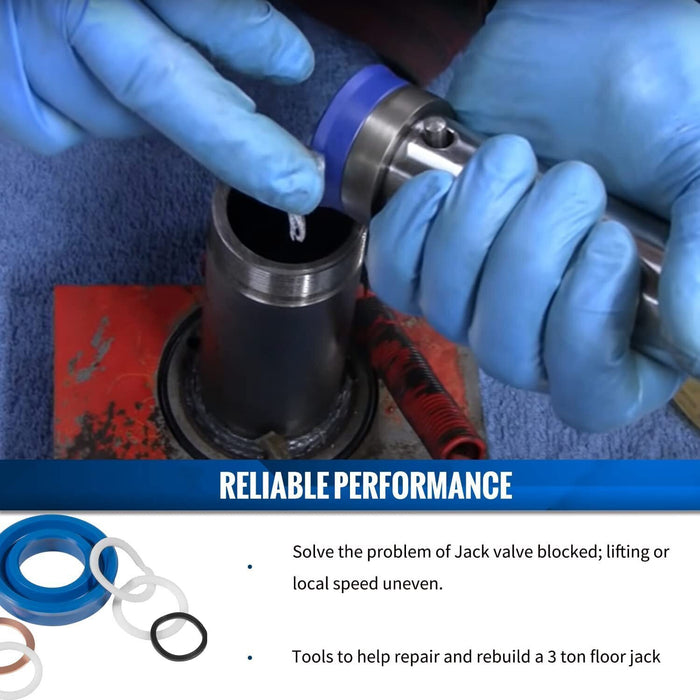 DURAFORCE Floor Jack Seal Kit for Sears, Craftsman 3 Ton 328.12291 Repair Replacement Part