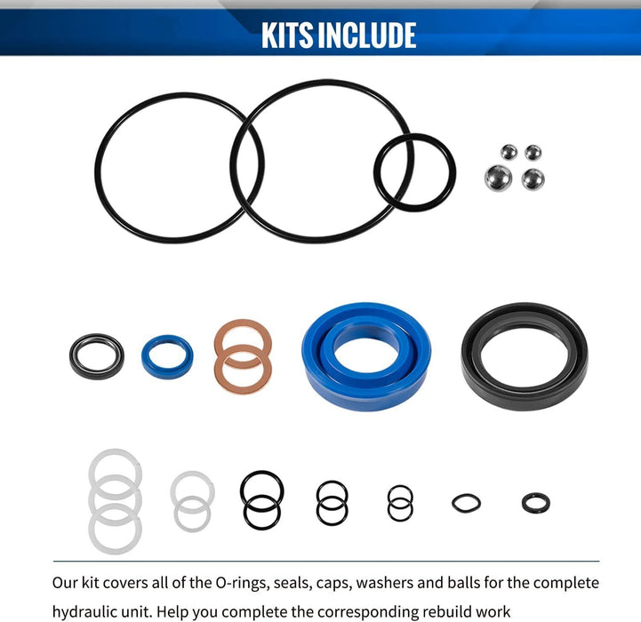 DURAFORCE Floor Jack Seal Kit for Sears, Craftsman 3 Ton 328.12291 Repair Replacement Part