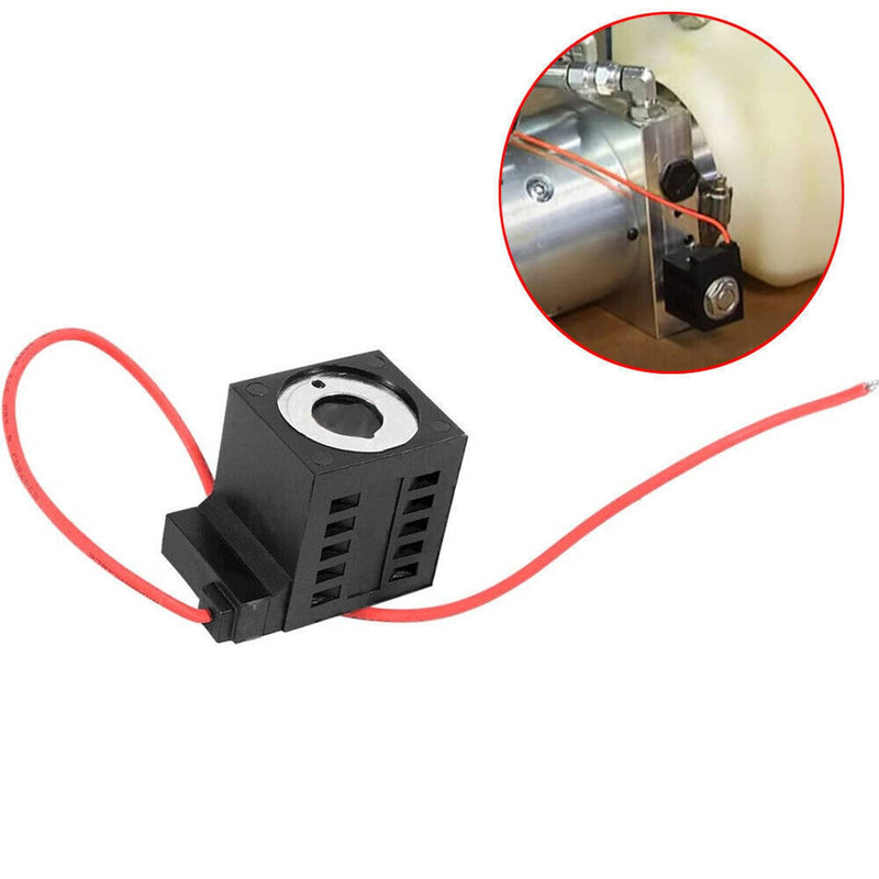 DURAFORCE For Deltrol 10226-14 Solenoid Coil, Hydraulic Power Unit Lift Dump, 12V DC, 16W
