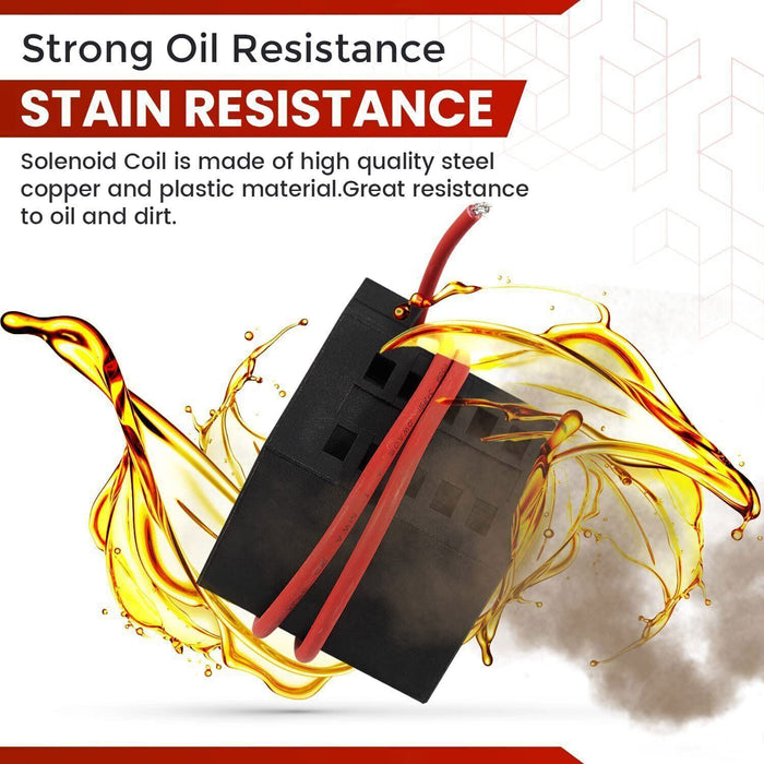 DURAFORCE For Deltrol 10226-14 Solenoid Coil, Hydraulic Power Unit Lift Dump, 12V DC, 16W