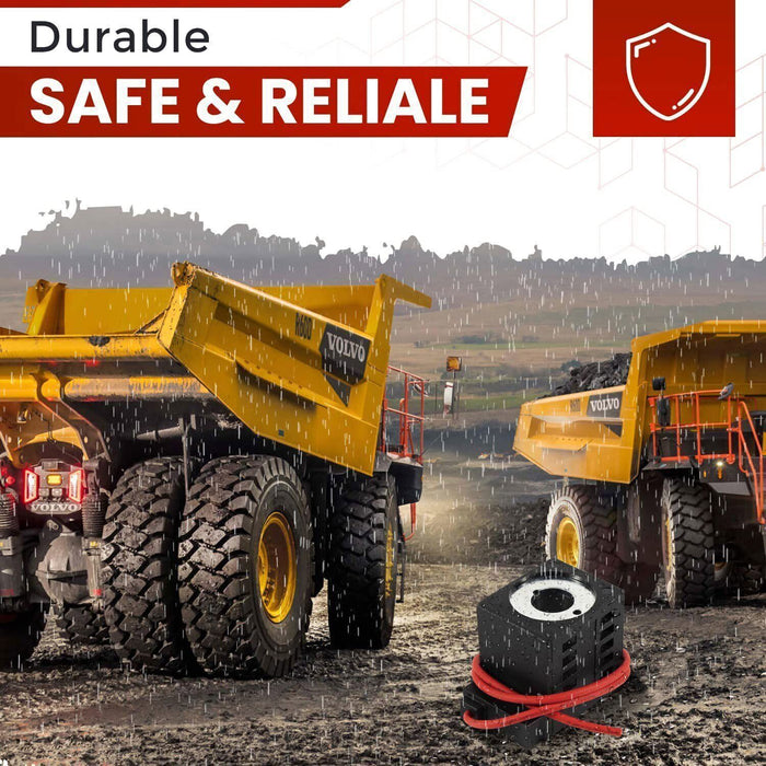 DURAFORCE For Deltrol 10226-14 Solenoid Coil, Hydraulic Power Unit Lift Dump, 12V DC, 16W