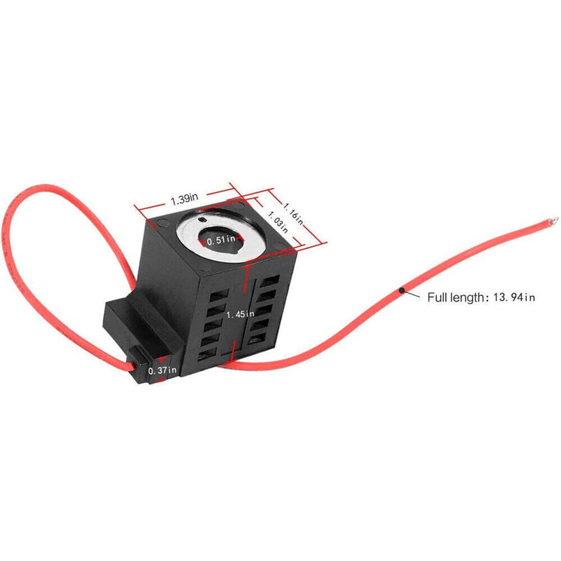 DURAFORCE For Deltrol 10226-14 Solenoid Coil, Hydraulic Power Unit Lift Dump, 12V DC, 16W