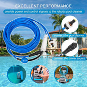 DURAFORCE 99958907-DIY 18M/60FT Blue 2-Wire Cable with Swivel for Dolphin Active 20, S200