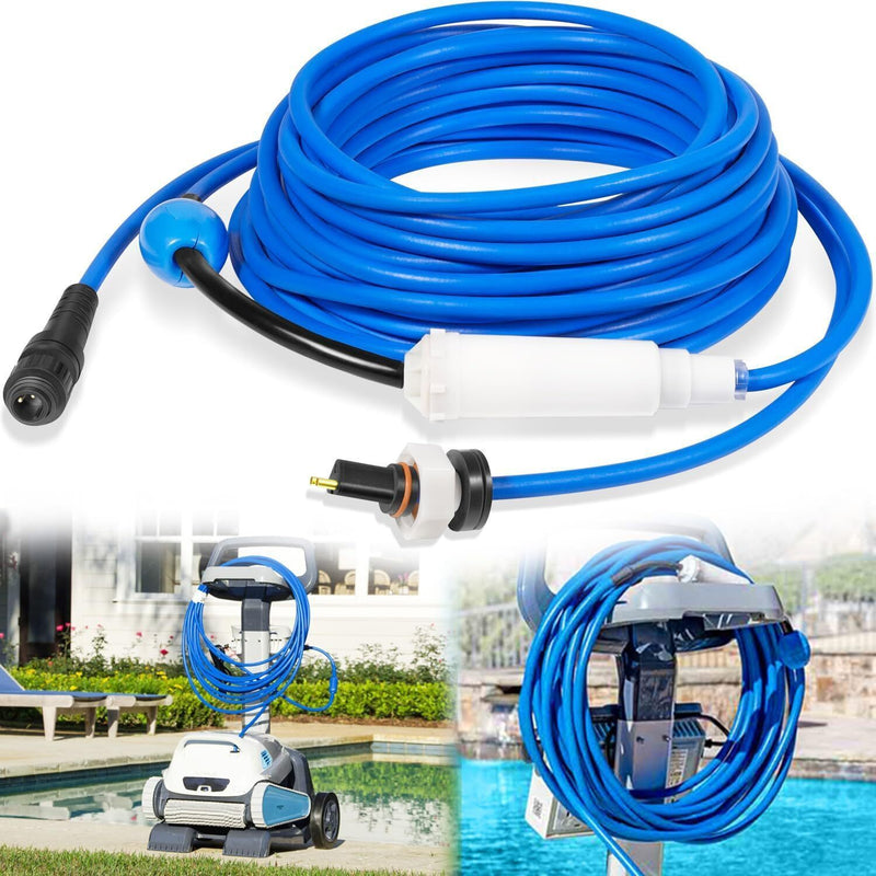 DURAFORCE 99958907-DIY 18M/60FT Blue 2-Wire Cable with Swivel for Dolphin Active 20, S200