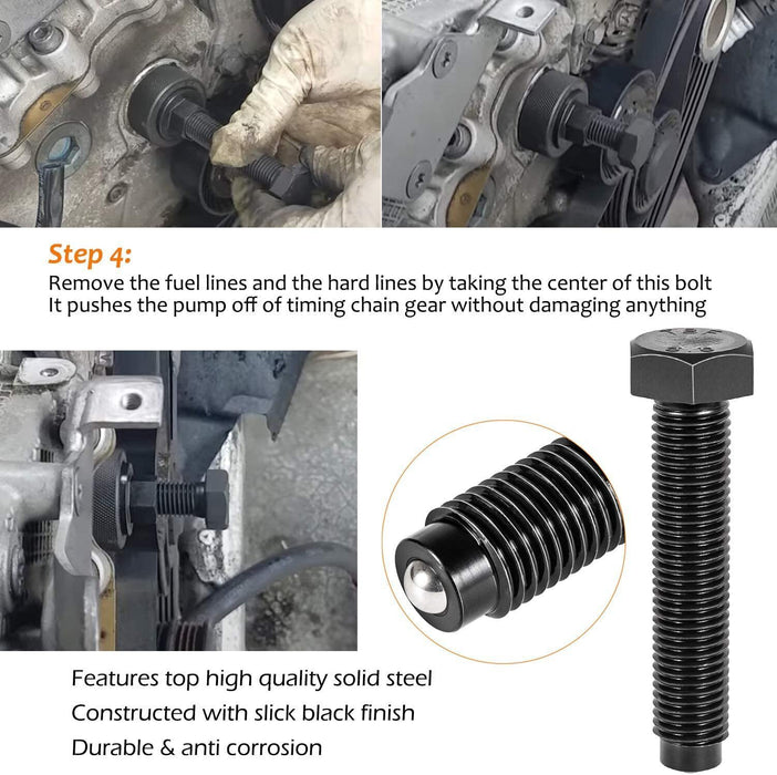 DURAFORCE Diesel Engine Injection Fuel Pump Puller Removal Tool JTC 4720 For BMW M47 M57