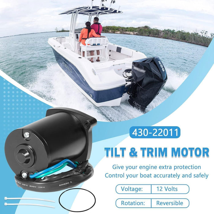 DURAFORCE 430-22011 Tilt Trim Motor For Mercury Marine 135-225HP 828708 878265A1 8M0031551