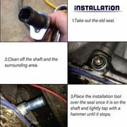 DURAFORCE Transmission Shifter Seal Remover Installer Tool w Seal For GM Chevy 4L60E 4L80E