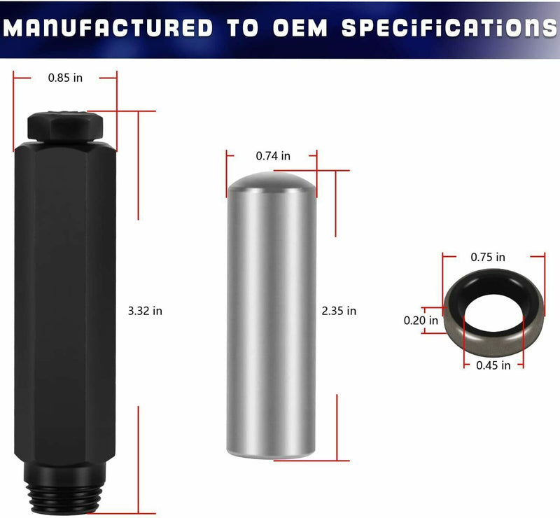 DURAFORCE Transmission Shifter Seal Remover Installer Tool w Seal For GM Chevy 4L60E 4L80E