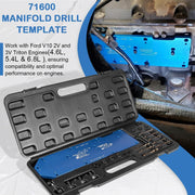 DURAFORCE Manifold Drill Template 71600 For Ford 4.6L 5.4L 6.8L V10 2V 3V Triton Engines