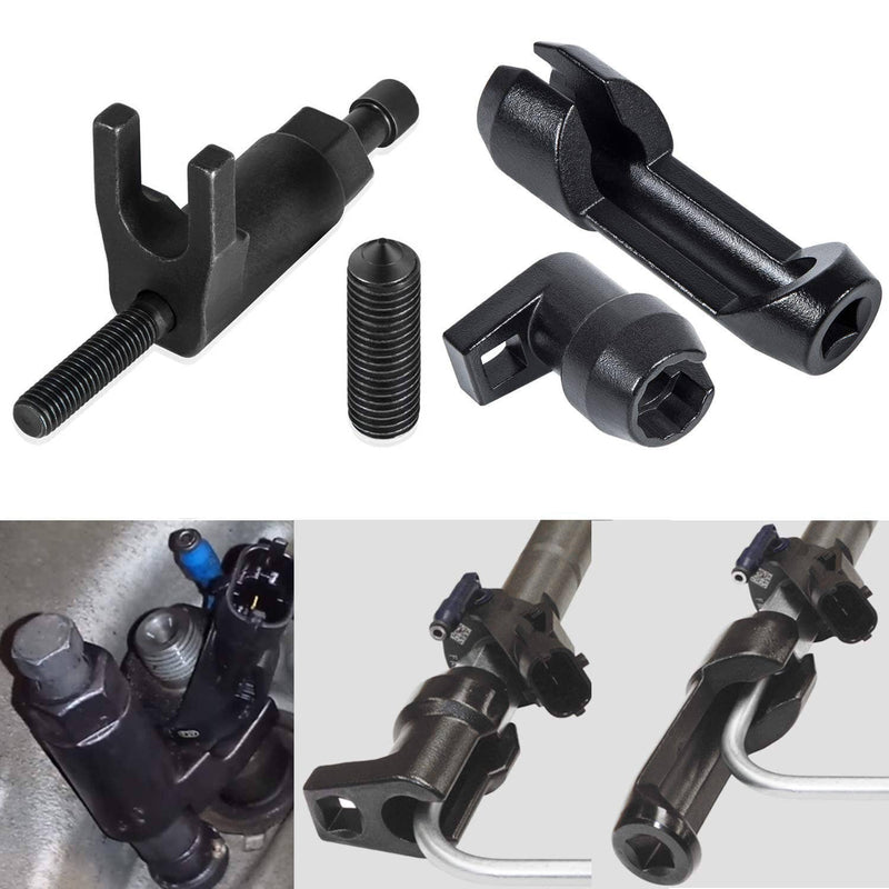 DURAFORCE Fuel Injector Socket Set & Injector Removal Tool Kit For 6.7L Ford Powerstroke