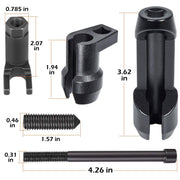 DURAFORCE Fuel Injector Socket Set & Injector Removal Tool Kit For 6.7L Ford Powerstroke