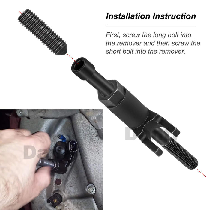 DURAFORCE Fuel Injector Socket Set & Injector Removal Tool Kit For 6.7L Ford Powerstroke