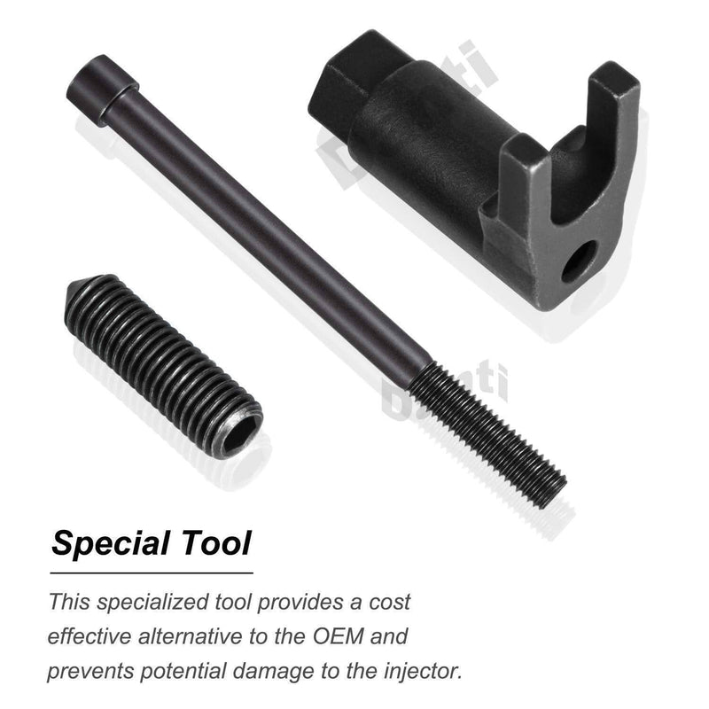 DURAFORCE Fuel Injector Socket Set & Injector Removal Tool Kit For 6.7L Ford Powerstroke