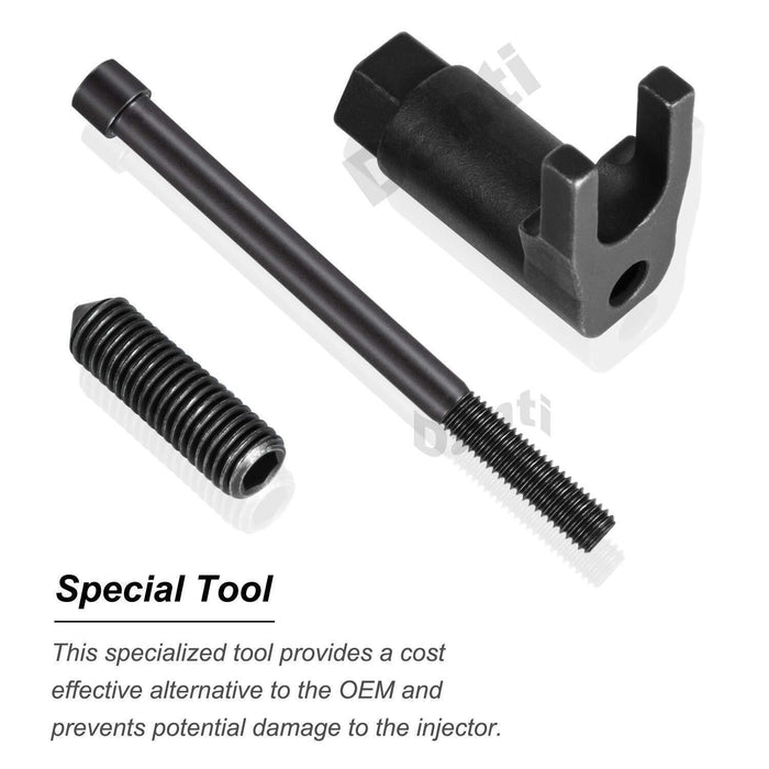 DURAFORCE Fuel Injector Socket Set & Injector Removal Tool Kit For 6.7L Ford Powerstroke