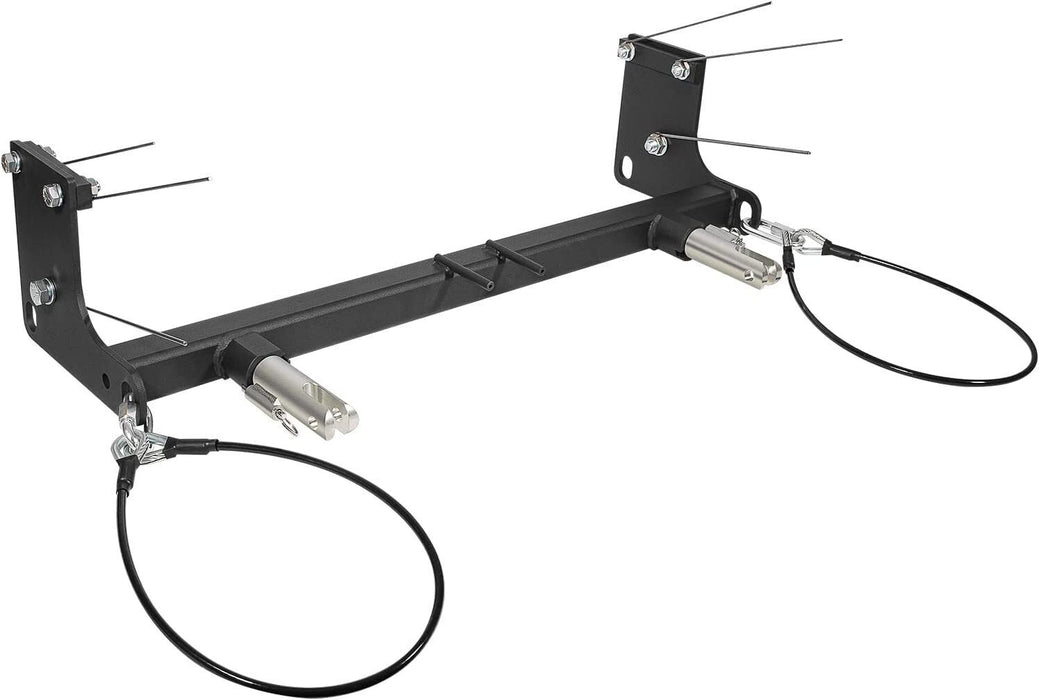 DURAFORCE For Blue OX BX1126 Tow Bar Base Plate Bumper for 2007-2018 Jeep Wrangler JK JKU