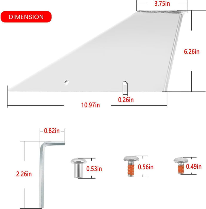 DURAFORCE 27151 Skeg Guard Protector for Yamaha 150-175HP/ 200HP 2 Stroke HPDI/ 200 VMAX
