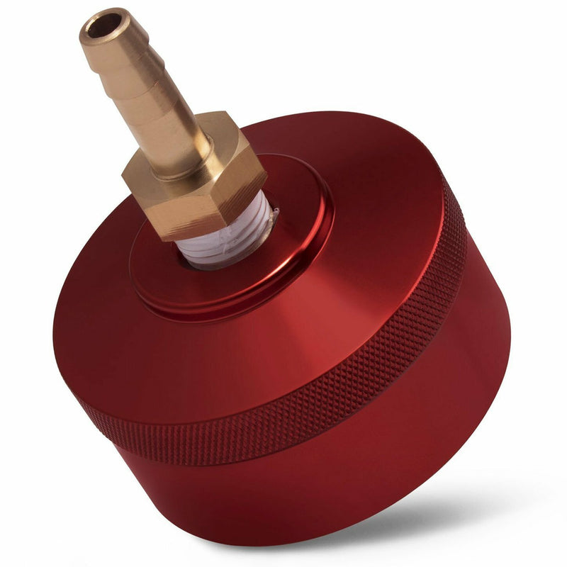 DURAFORCE Red Extended Cap with Brass Hose for Honda Generator EU1000i EU2000i EU2200i