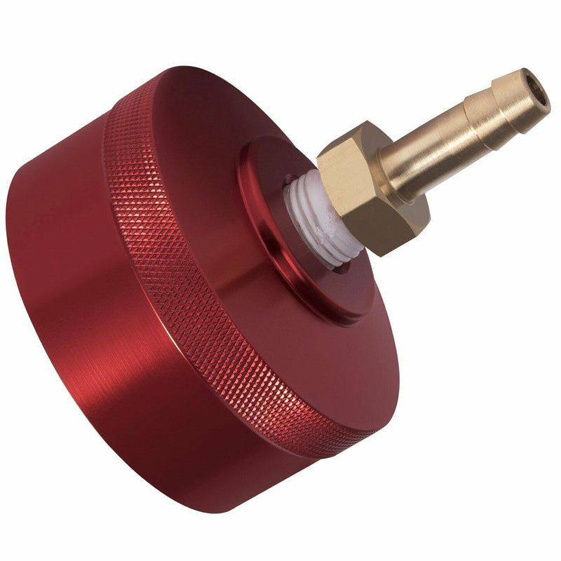 DURAFORCE Red Extended Cap with Brass Hose for Honda Generator EU1000i EU2000i EU2200i