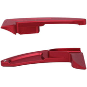 DURAFORCE Red Steering Wheel Shifter Paddle Trim Cover for 15-20 Dodge Challenger Charger