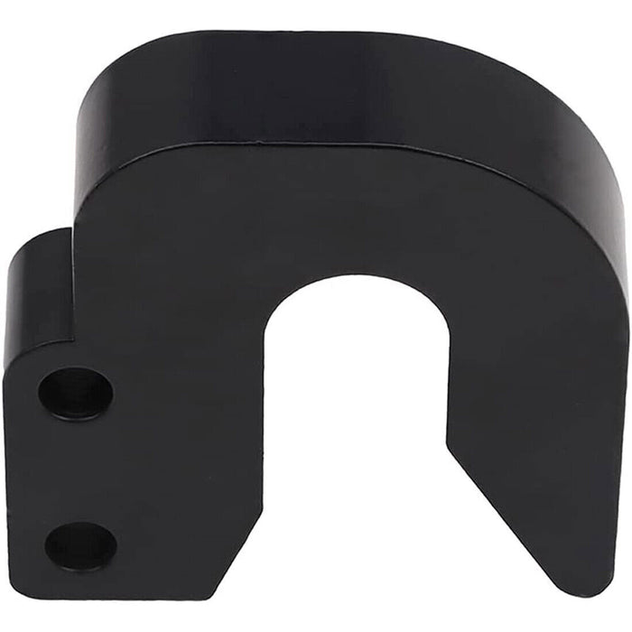 DURAFORCE Upgrated Top Hook for Harbor Freight Quick Hitch Cat 1 Black Powder Coated Steel