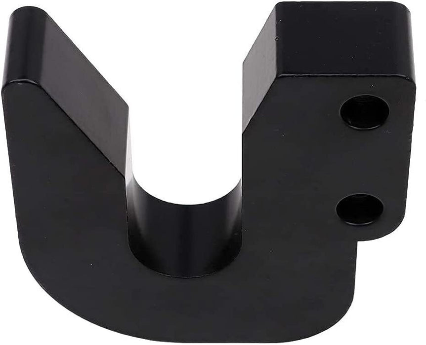 DURAFORCE Upgrated Top Hook for Harbor Freight Quick Hitch Cat 1 Black Powder Coated Steel