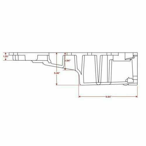DURAFORCE Swap Conversion Oil Pan Retrofit Kit Low Profile For LS1 LS2 LS3 LS6 4.8 5.3/6.0